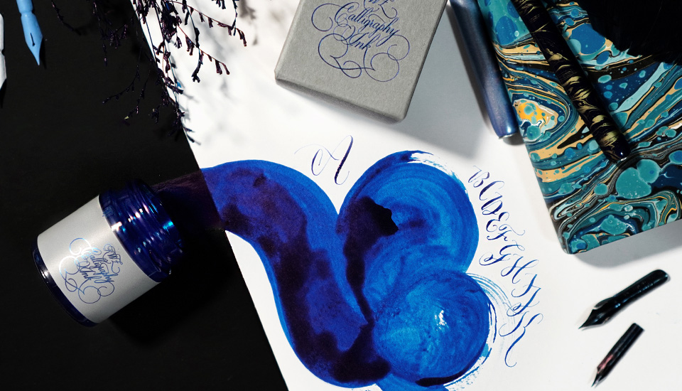 KWZ kaligraficky inkoust - blue